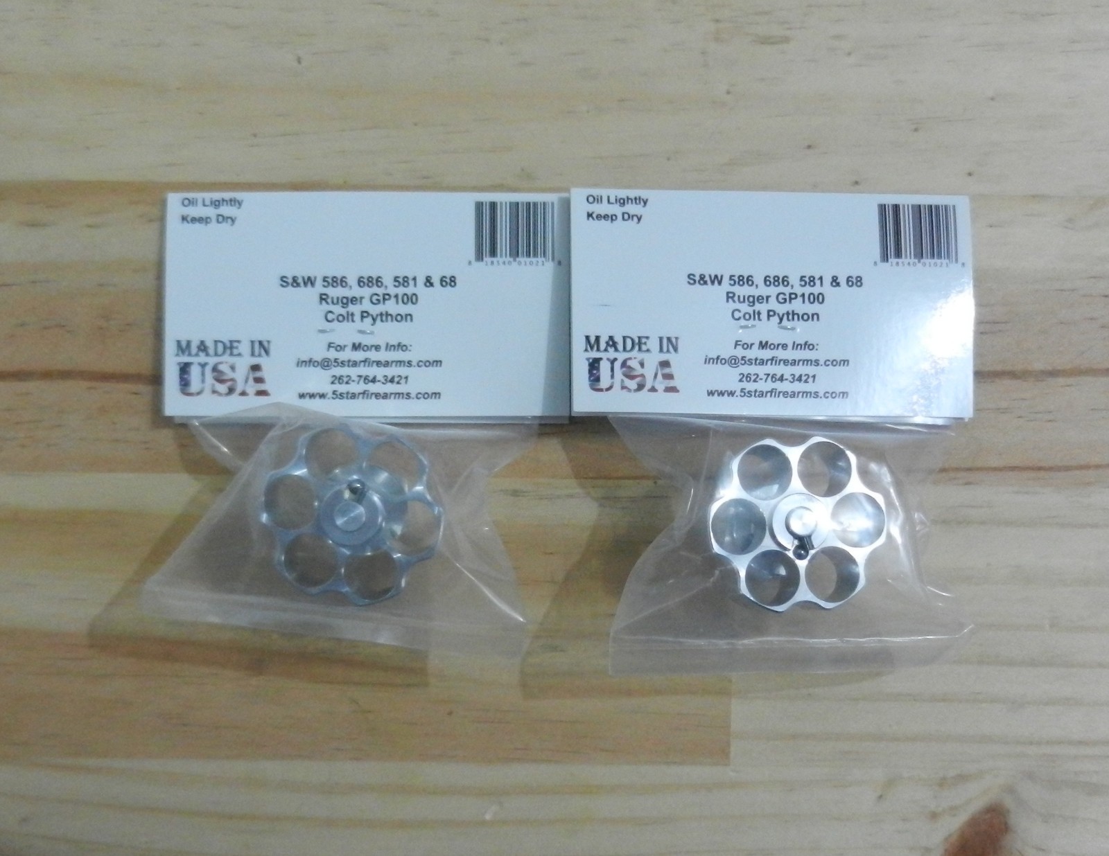 Aluminum Speedloader, Speed Loader; S&W 586, 686, GP100, Python; 2pk; L6-357/38