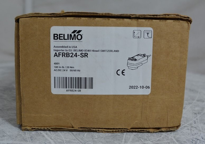 OPEN BOX BELIMO ARFB24-SR Fail-Safe Actuator SEE NOTES