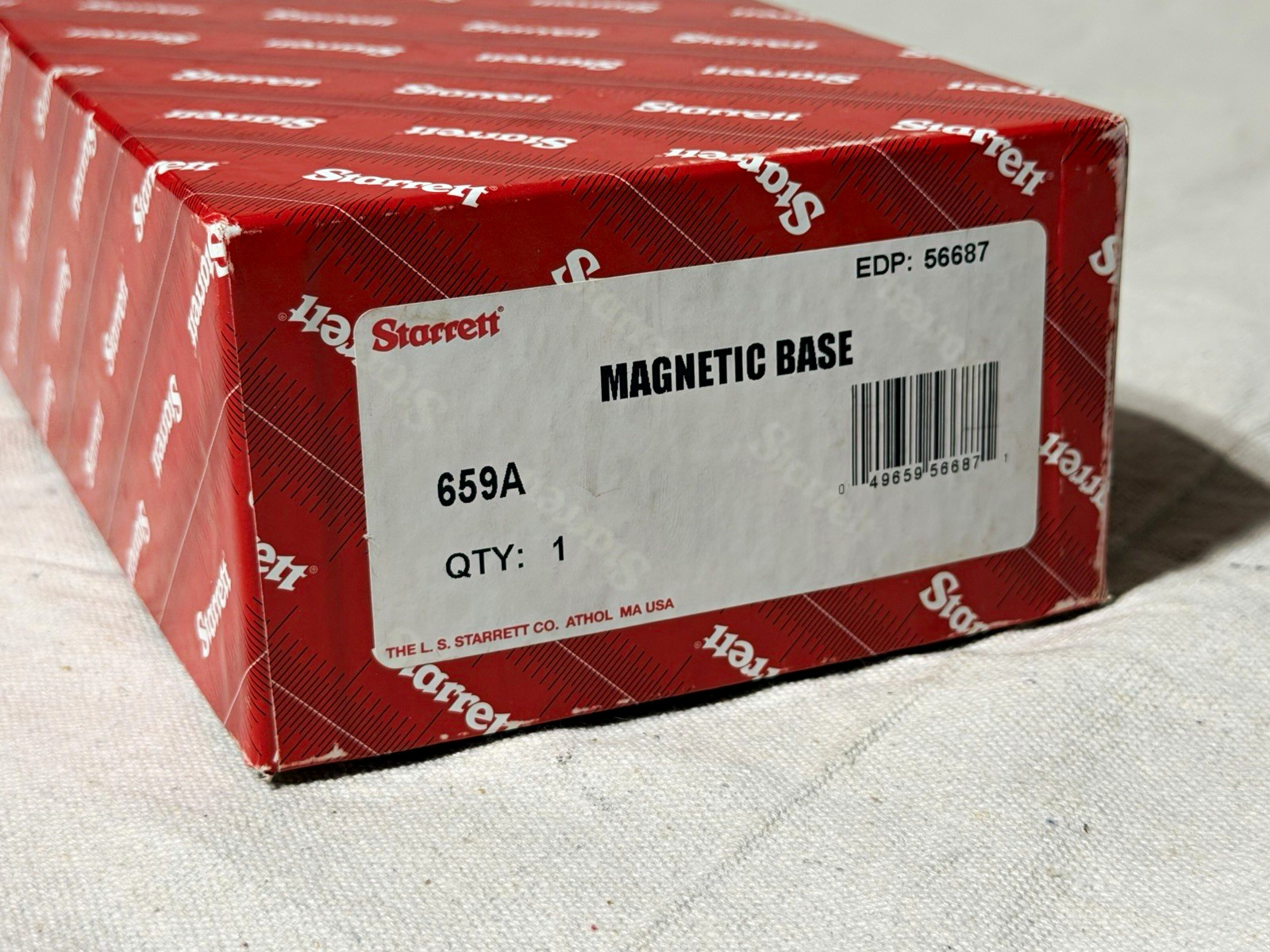 Starrett 659A Magnetic Base Indicator Holder Tooling Fixture