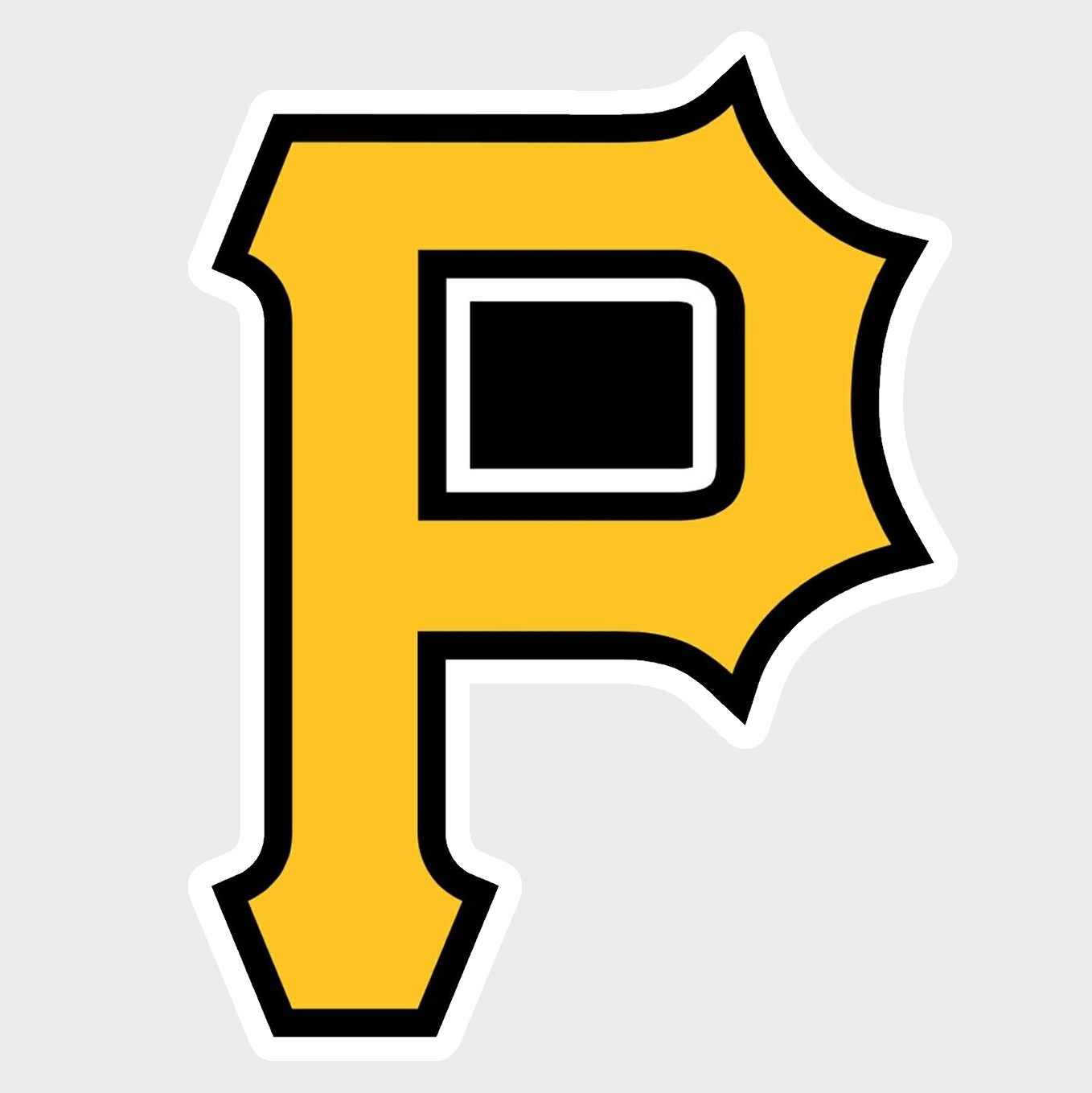Pittsburgh Baseball Weather Resistant Vinyl Sticker/Decal 03