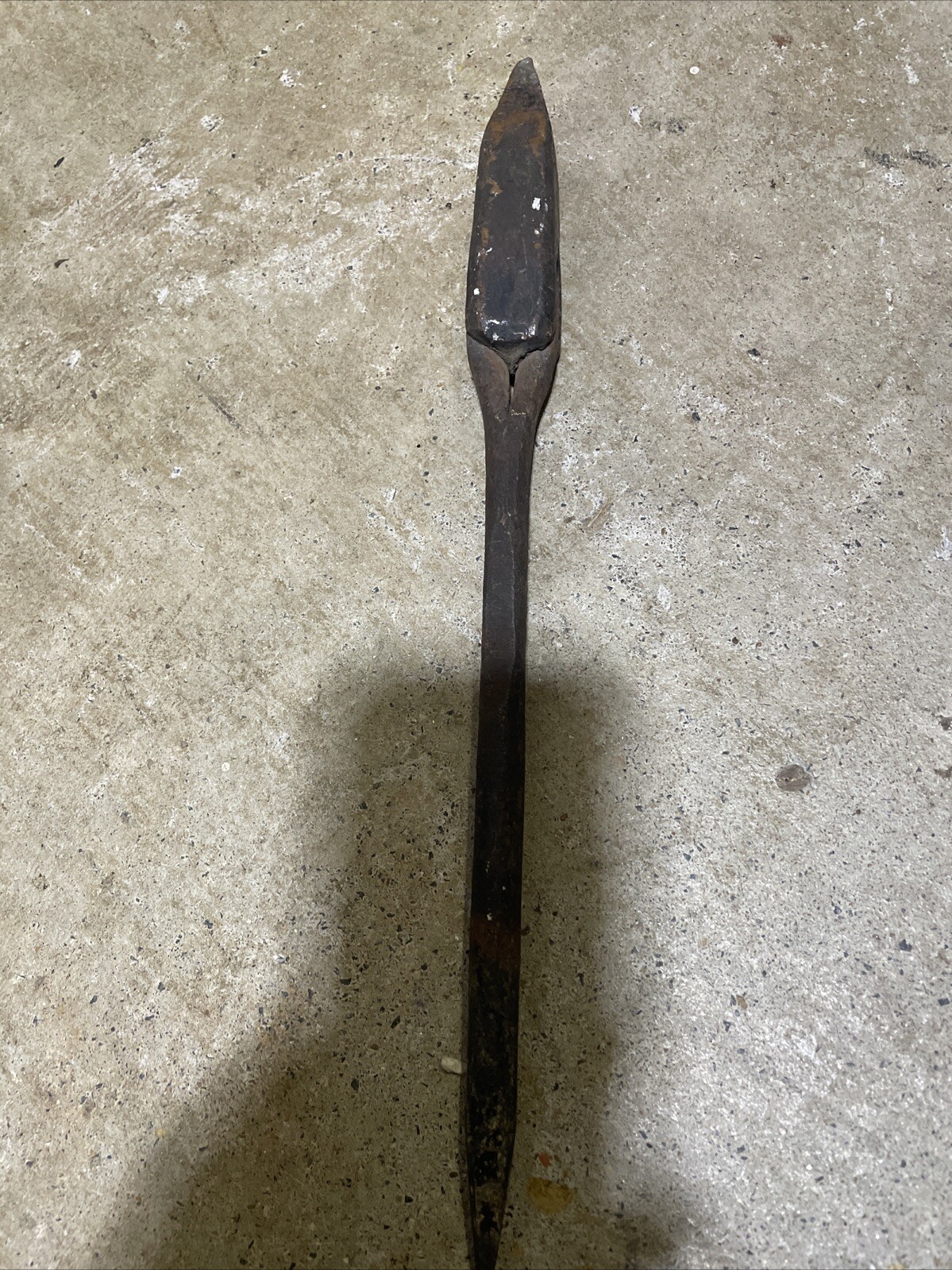 Vintage/Antique Copper Tipped Soldering Iron  hand forged (Without handle)