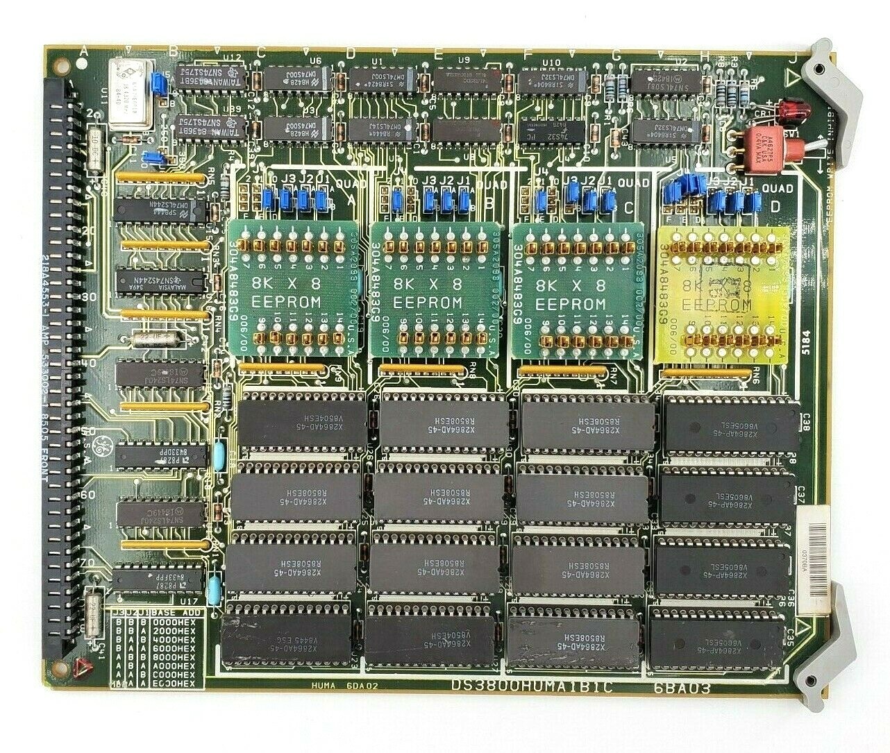 GE DS3800HUMA1B1C 6BA03 PC MEMORY BOARD, GENERAL ELECTRIC DS3800HUMA1B1C6BA03
