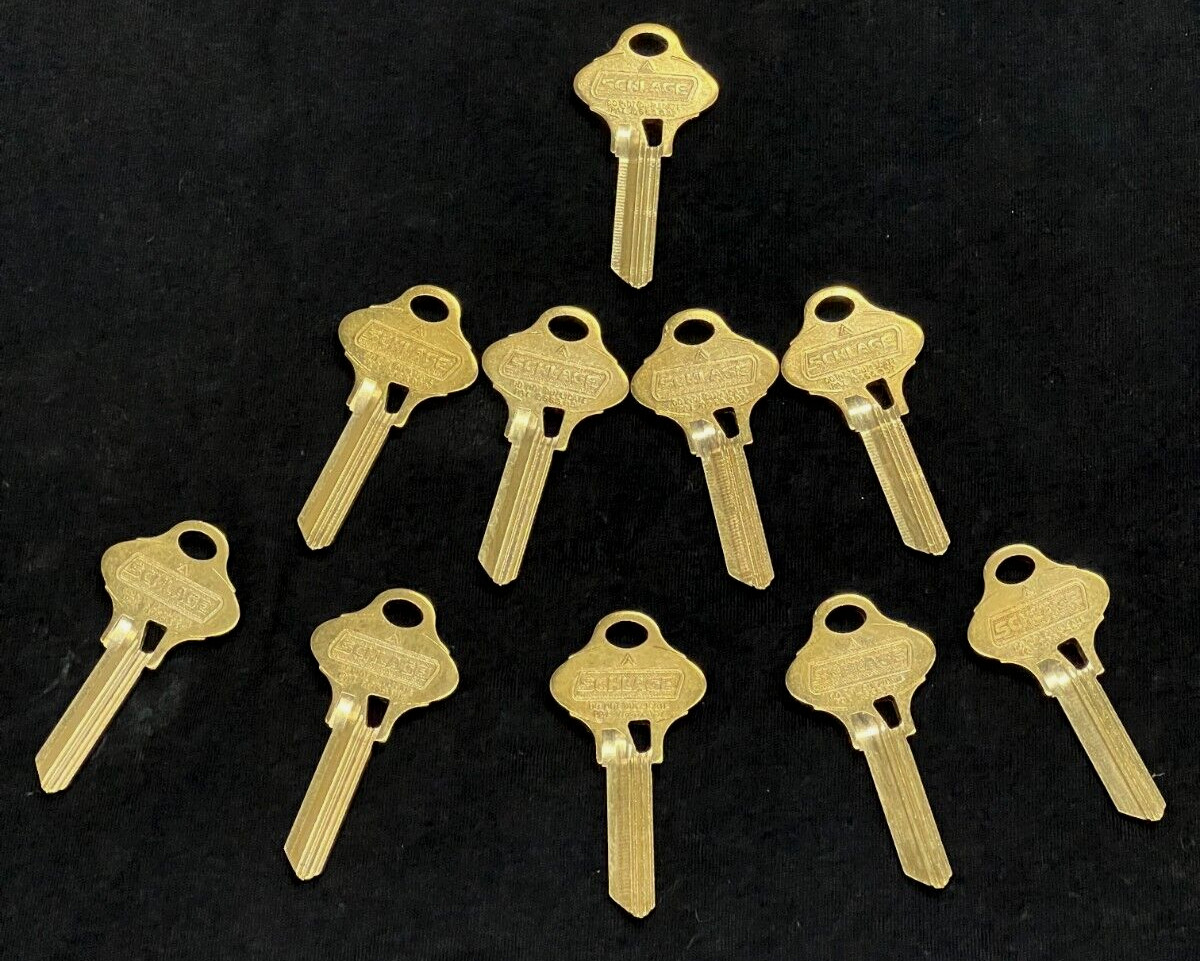 PACK OF 10 Schlage Everest 29 Key Blank 35-268-EV. 468. T124. KEYWAY: T124