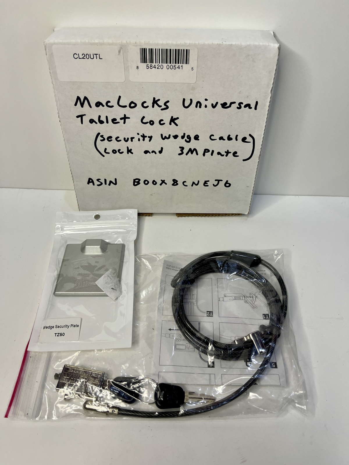 Compulocks CL20UTL Universal Security Bracket with Tapered Security Cable and...