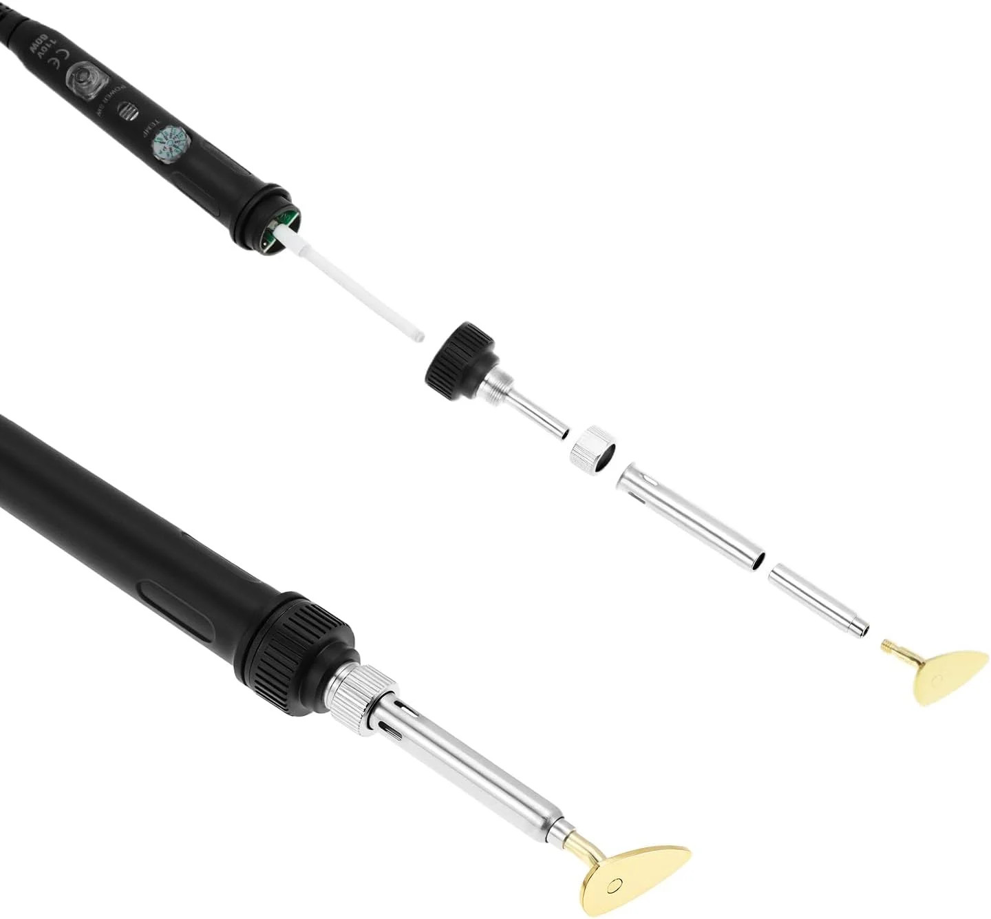 Plastic Welding Kit for Surface Repair - 80W, 110V, Adjustable Temperature 200-4