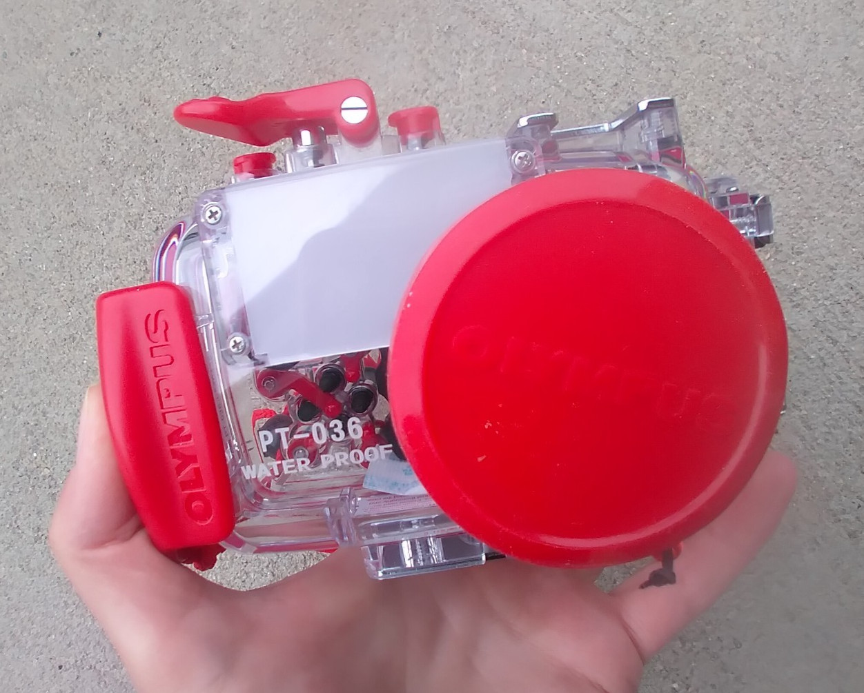 Olympus Water Proof Case PT-036 Underwater Digital Camera Case