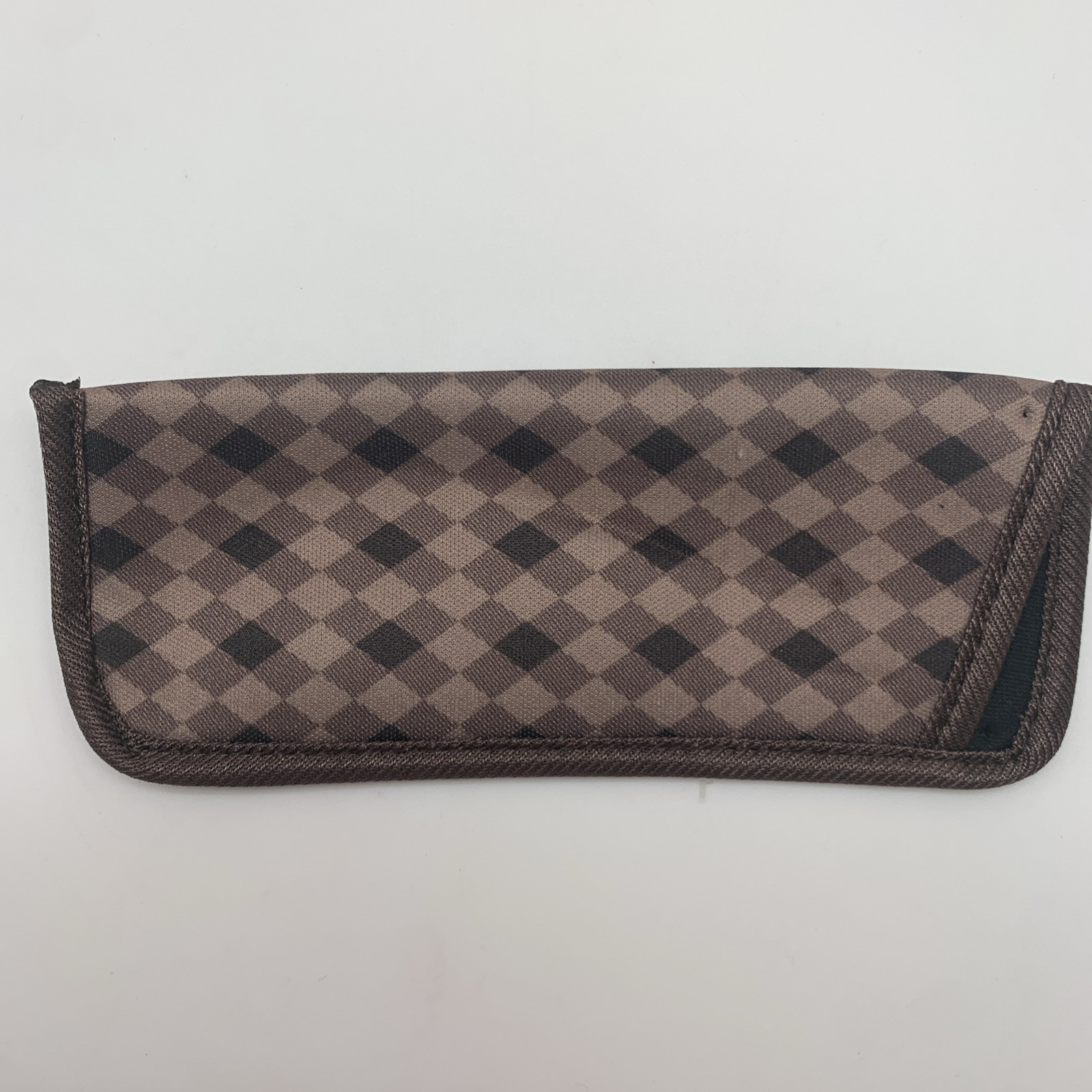 RT76 Foster Grant  HUGO  BROWN Reading Glasses CASE ONLY Soft Sleeve Protective