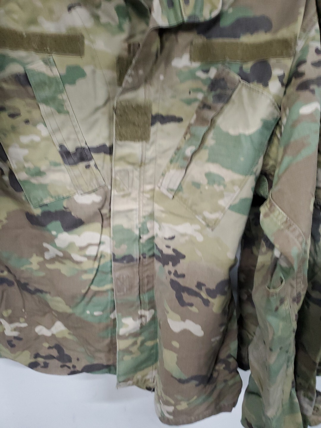 2 Small Regular Used USGI Scorpion W2 OCP Combat Uniform top jacket 50/50 S