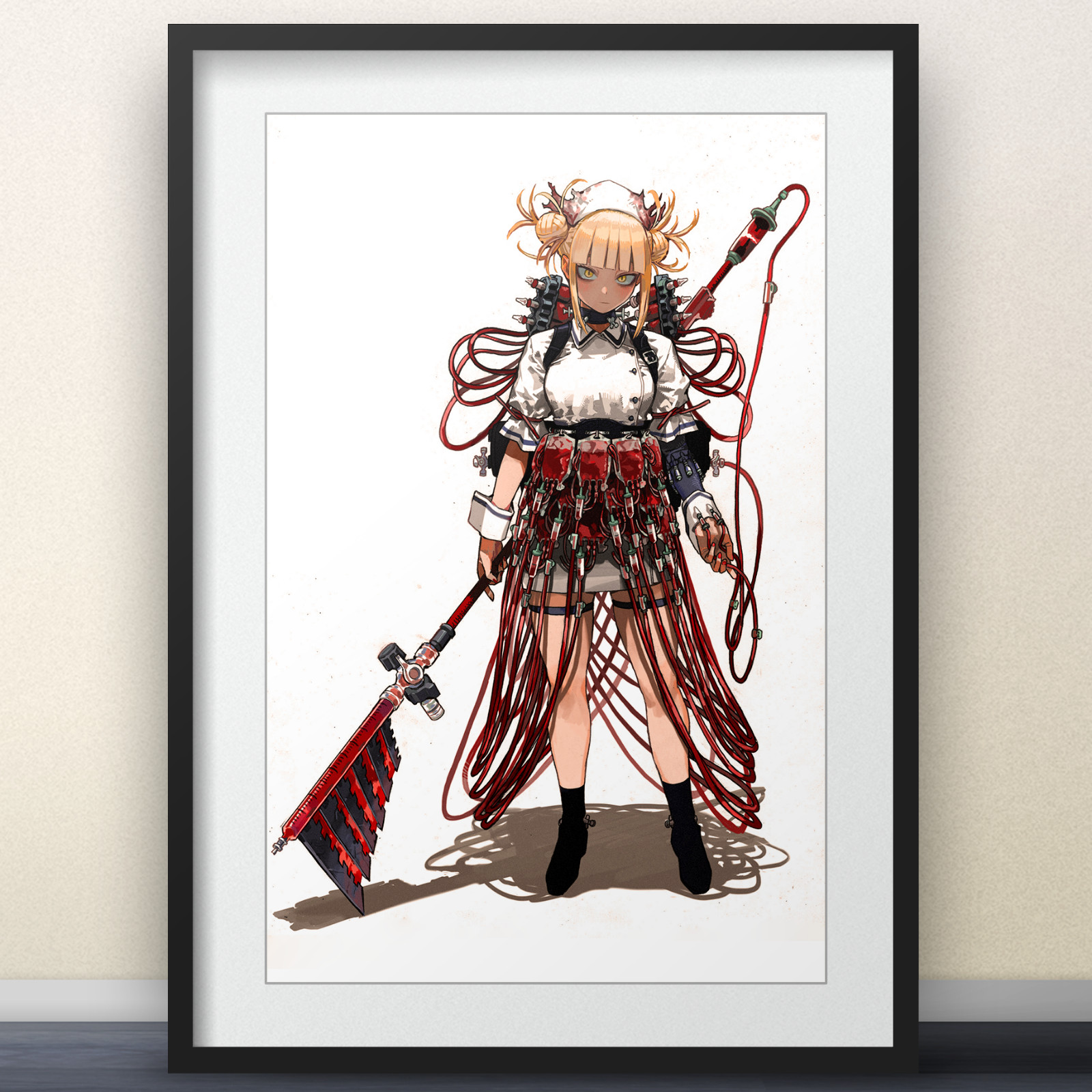 Himiko Toga by Horikoshi - 11x17" Print - My Hero Academia Boku No Hero