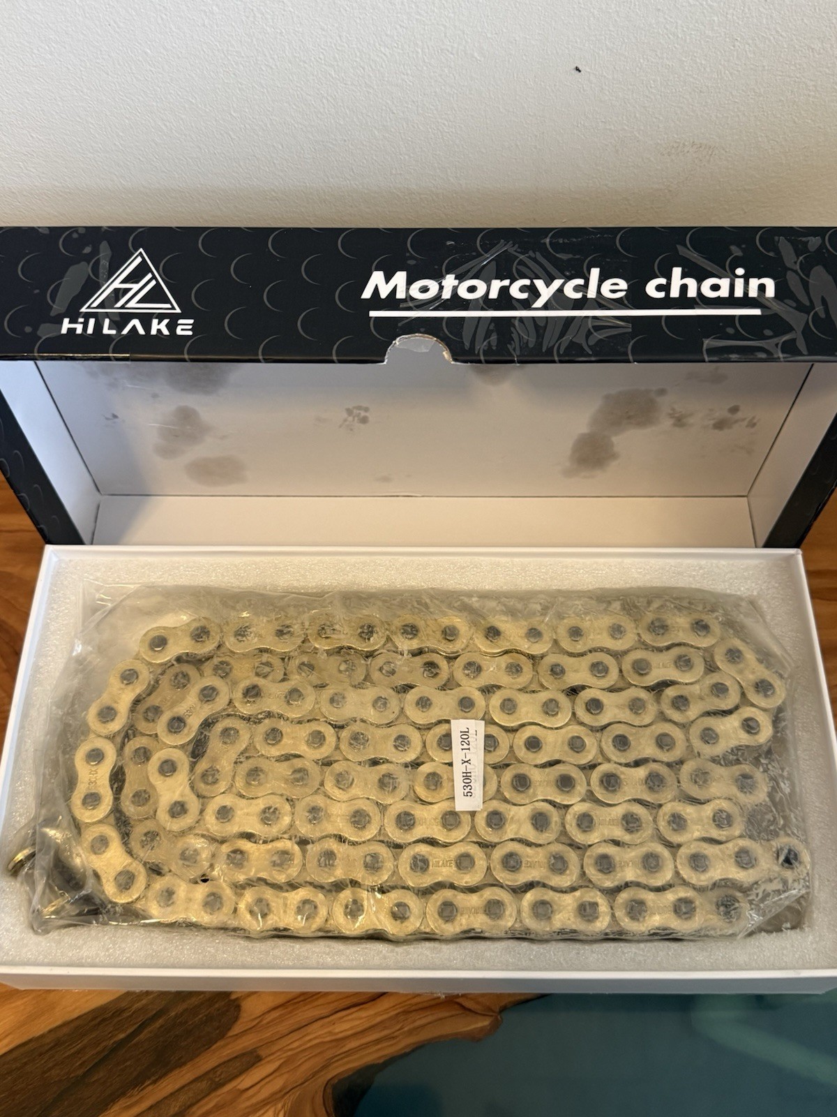 HILAKE ProStreet Gold 530HX-120L Motorcycle Chain 120 Links