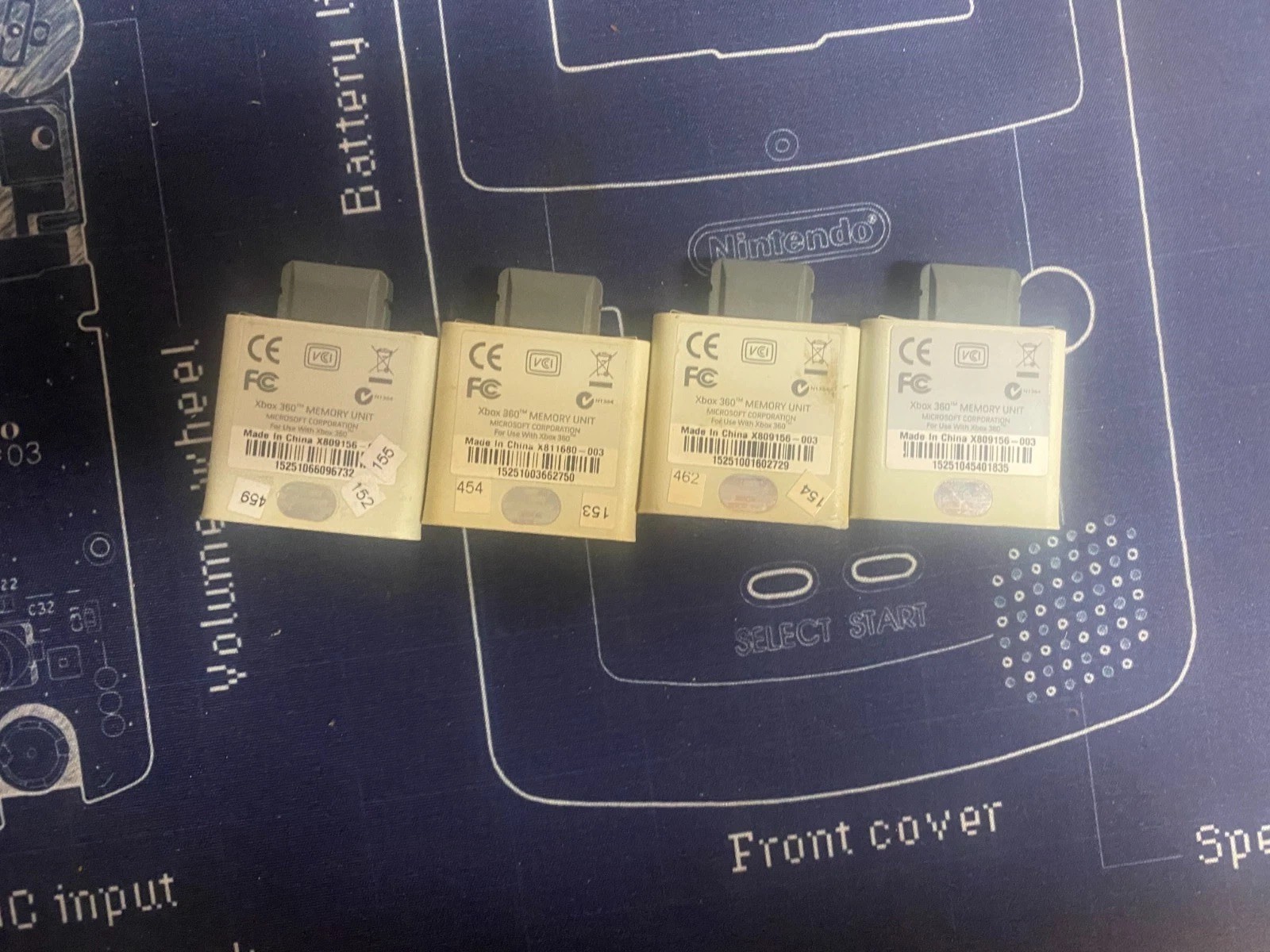 Official OEM Genuine Microsoft Xbox 360 Memory Card Unit