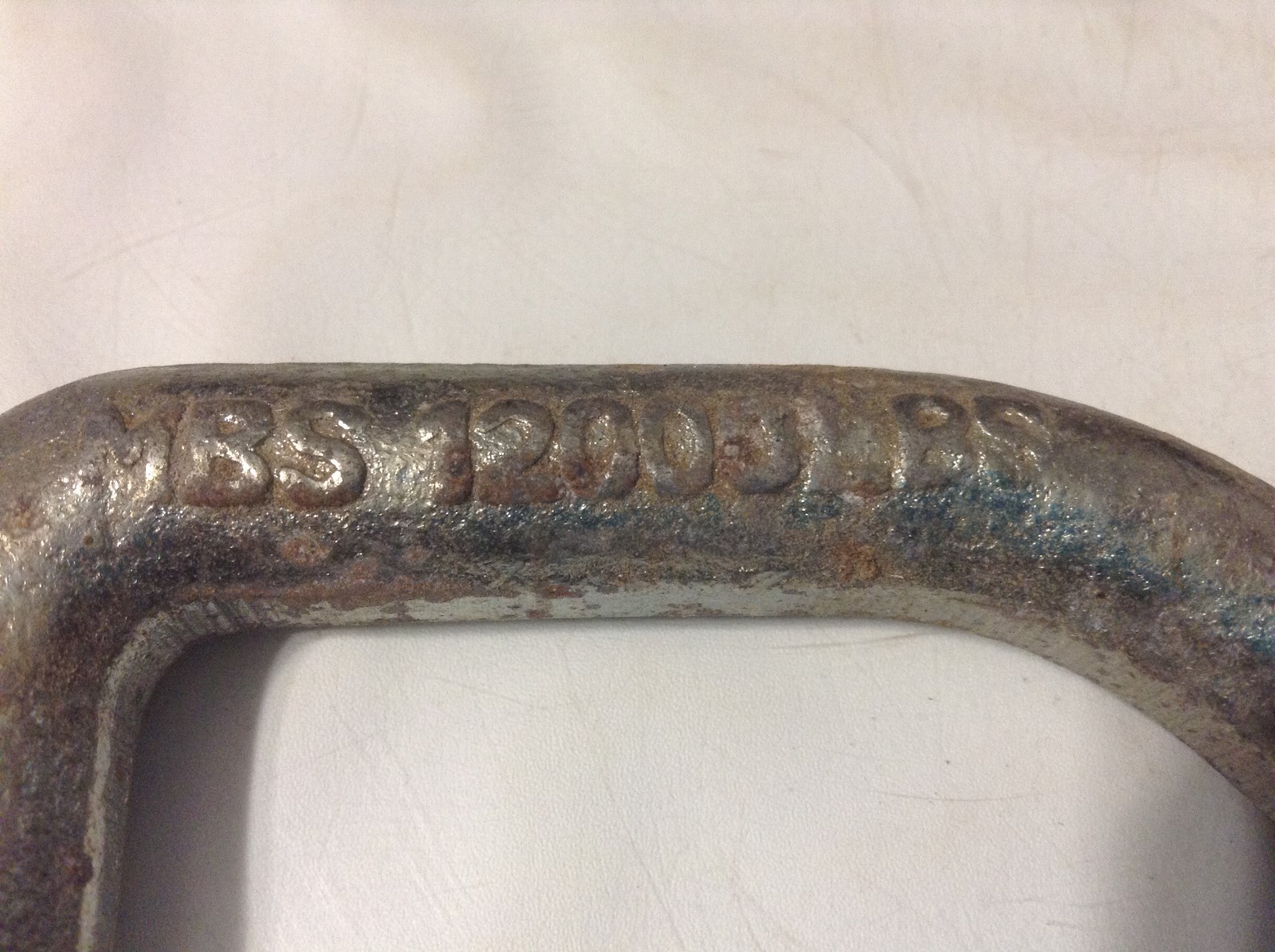 A New 1/2 Inch Bolt On D-Ring - rated For 12000LB