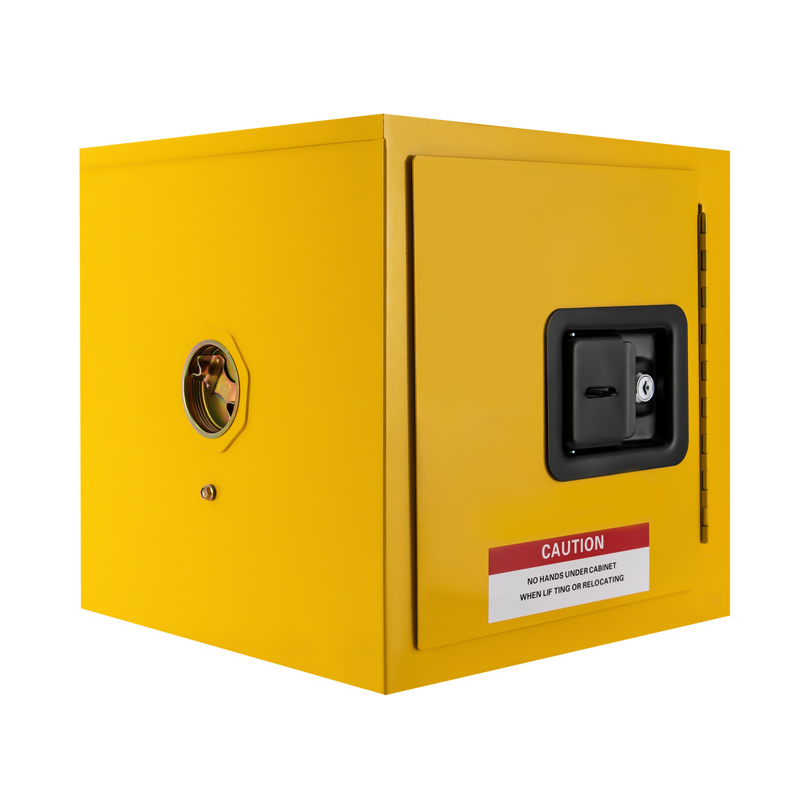 2Gal Flammable Cubic Hazardous Storage Cabinet Fireproof & Leakproof Liquid Bin