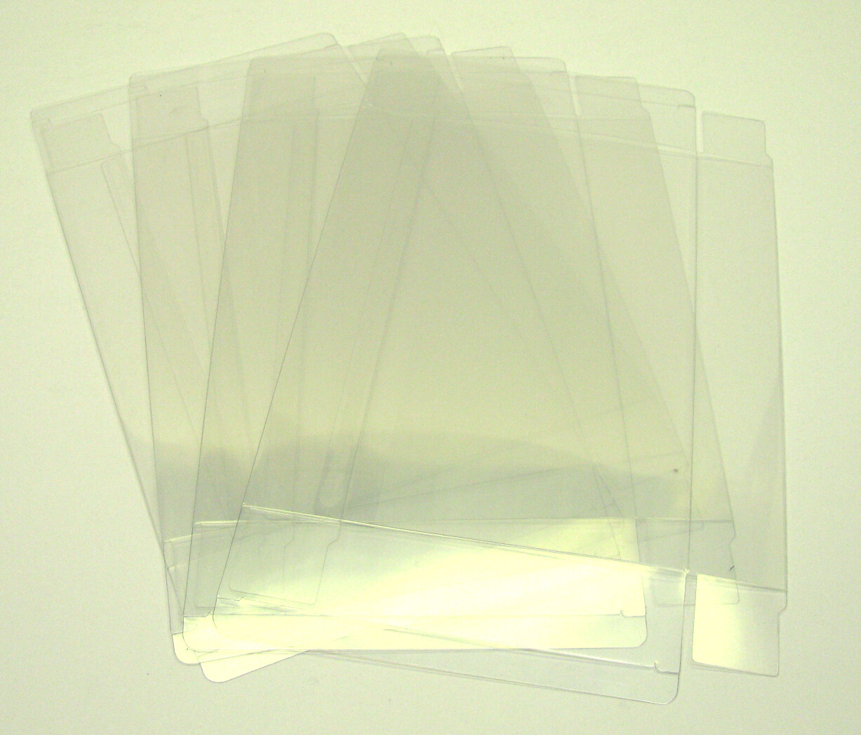 5x NINTENDO 64 N64 CIB GAME BOX - CLEAR PROTECTIVE BOX PROTECTOR SLEEVE CASE