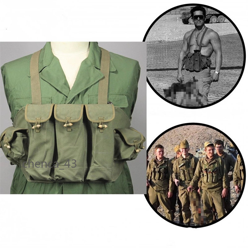 Canvas  Soviet Seven Warehouse Outdoor Tactical Chest Hanger Portable Equipment