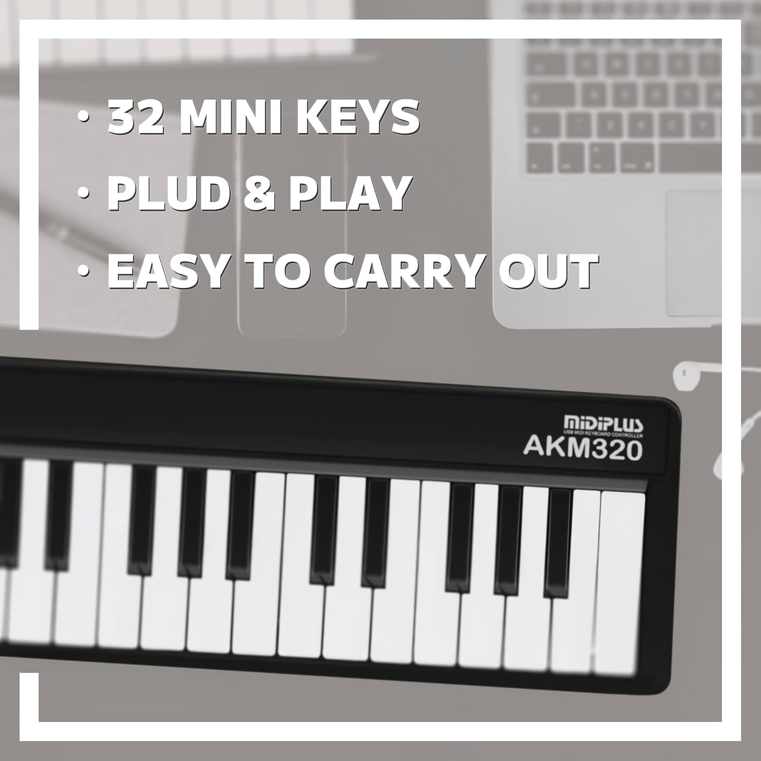 32 Key MIDI Keyboard Controller AKM320 32 Key MIDI Keyboard MIDI Controller