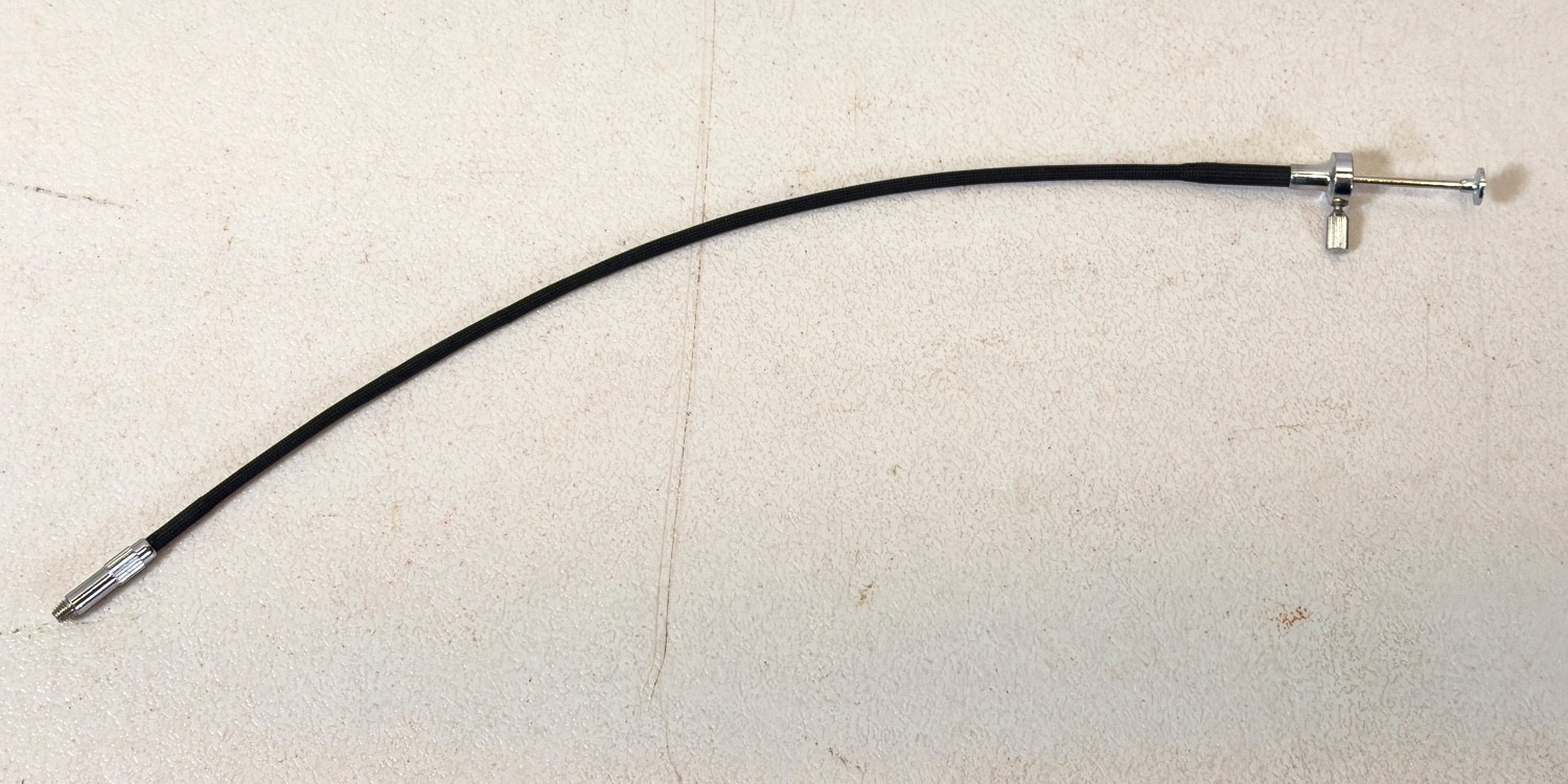 Vintage German 10” Camera Cable Shutter Release Locking Threaded Mechanical