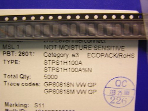 65 STMicroelectronics STPSH100AF High Voltage Power  Schottky Rectifier Diodes