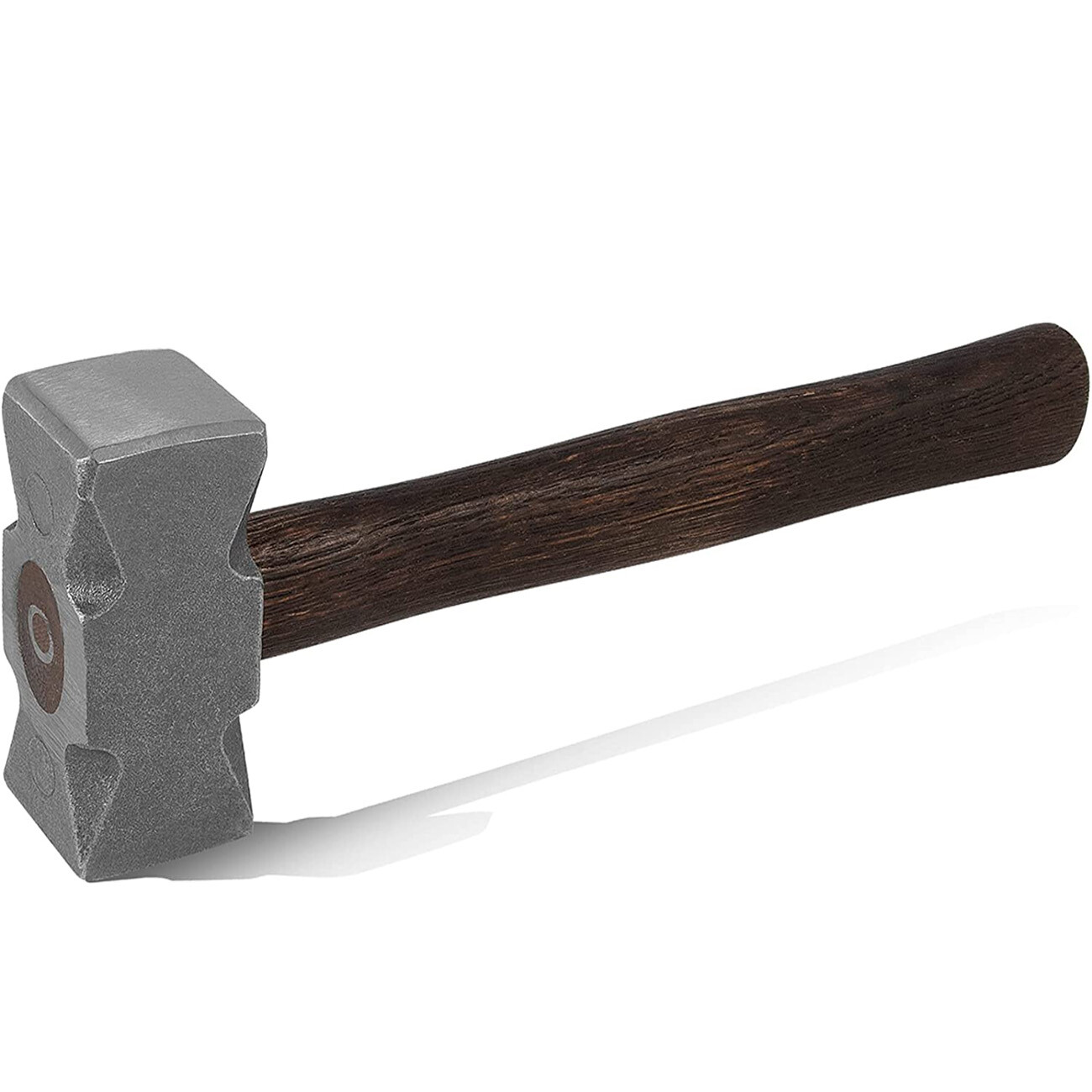2.2 LB Forging Square Hammer for Farrier Bladesmithing Blacksmith Anvil Knife