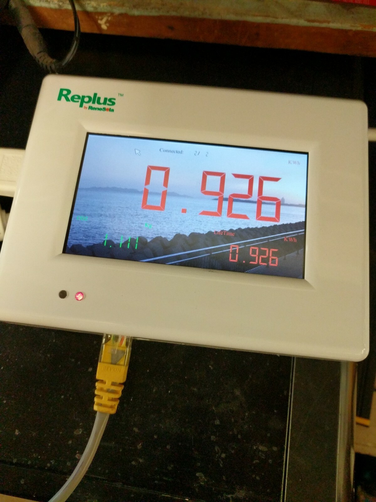 RENESOLA MRG MICRO REPLUS GATEWAY SCREEN DISPLAY Solar Inverter Monitor 208-240V