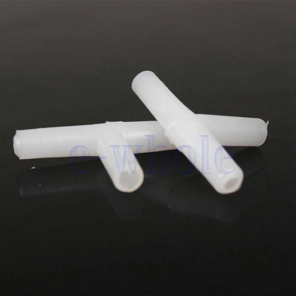 5pcs 3 Way Air Line Connector Aquarium Fish Tank Airline Tee Valve Pump Tube 4mm