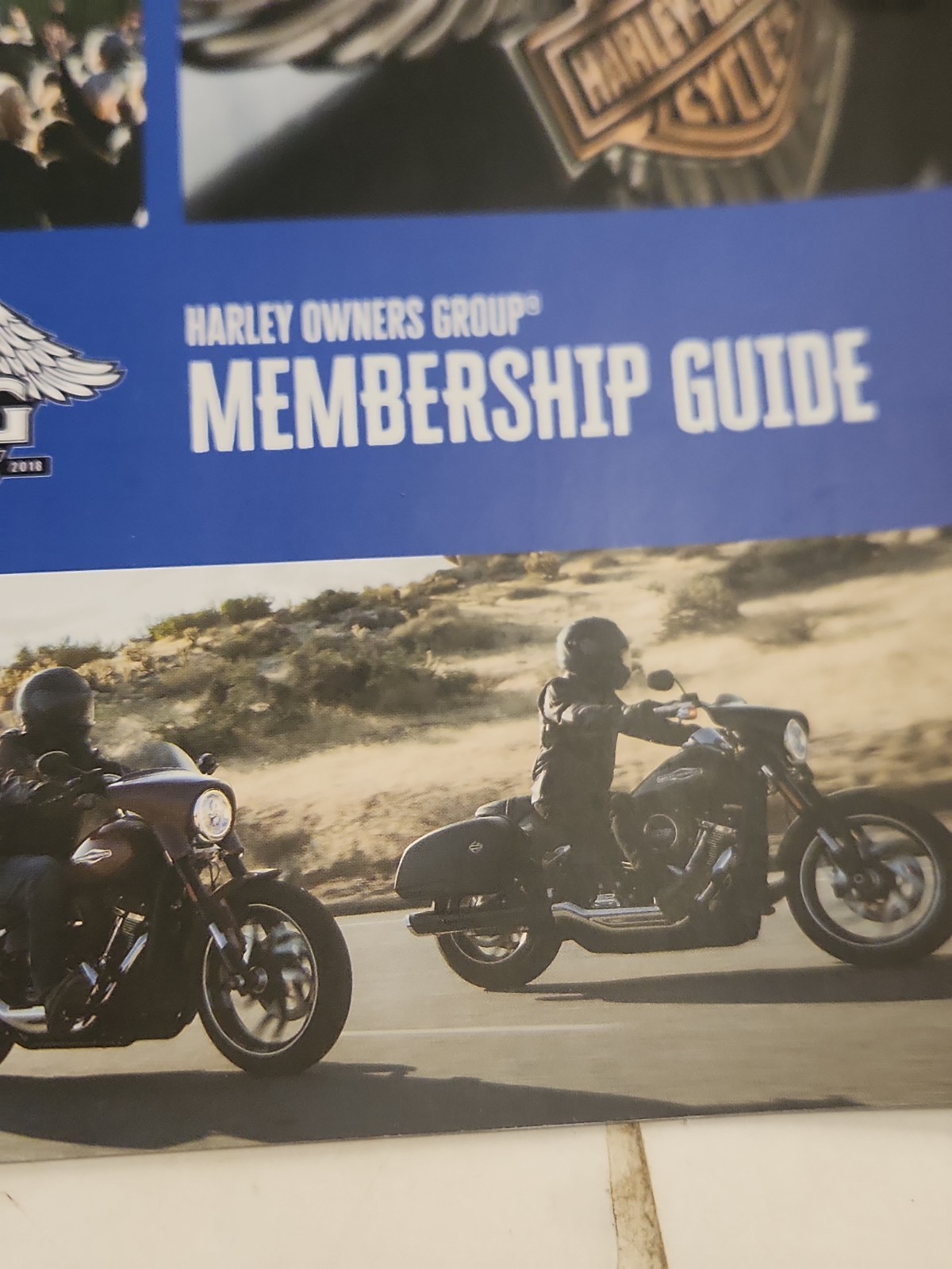 Harley-Davidson HOG Tin (Harley Owners Group) Includes Patch • Pin • Medallion