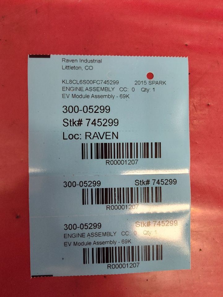 2014-2016 Chevy Spark EV High Voltage Battery Disconnect Module CBT Fast Charge