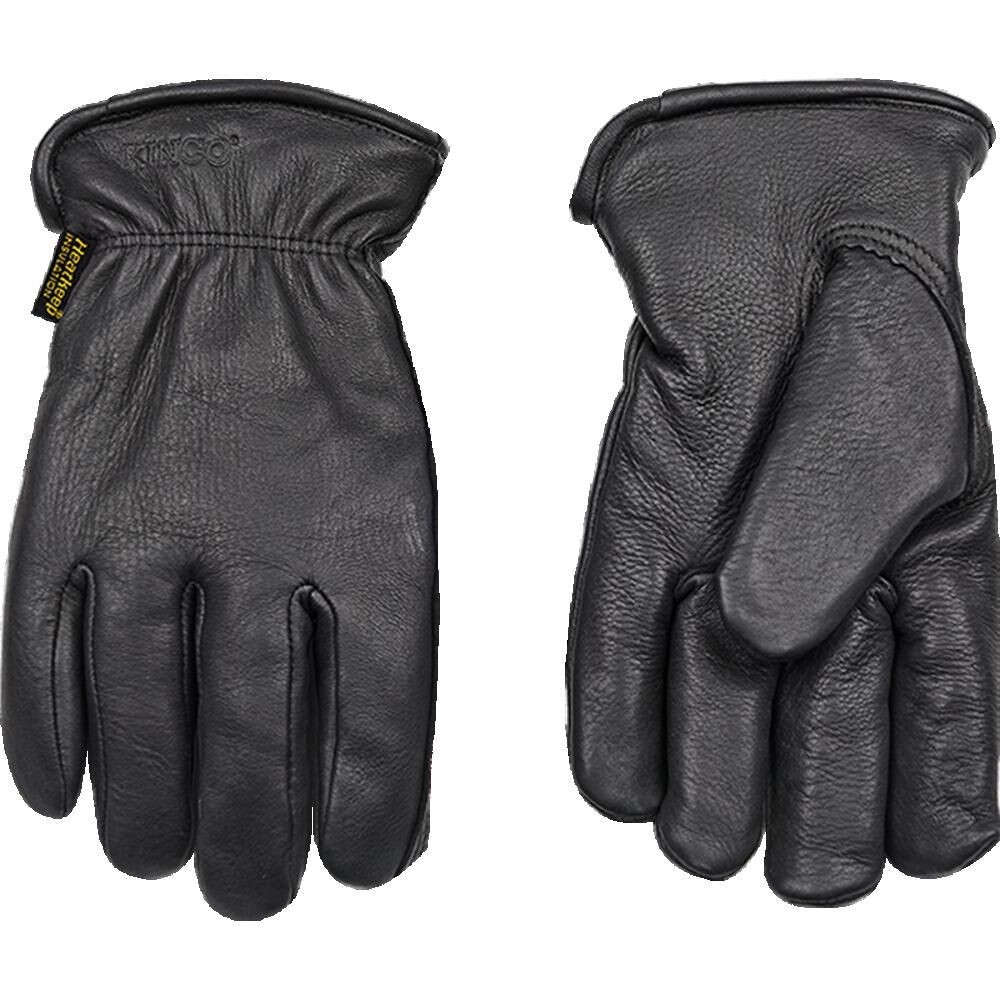Kinco Mens Driver Gloves Black Large