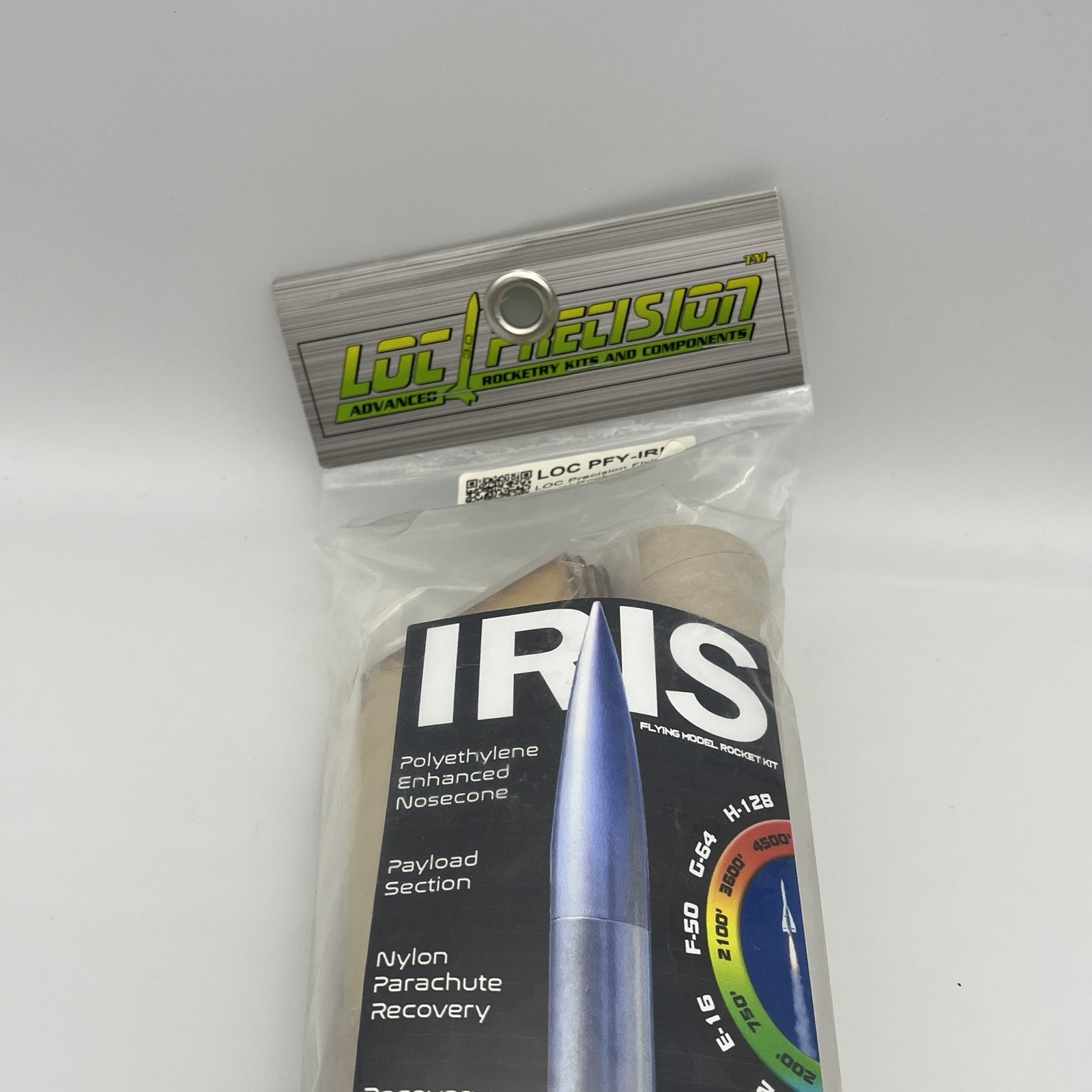LOC Precision IRIS Intermediate Flying Model Rocket Kit 1.63" IRIS PFY-IRIS