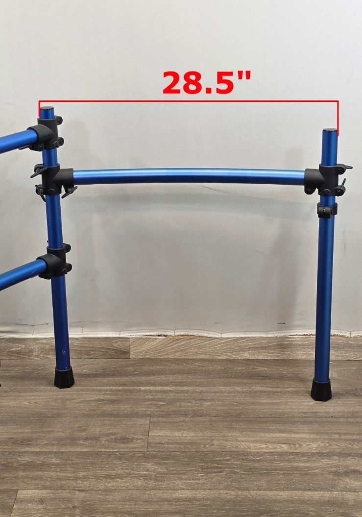 SIMMONS 3 Side Drum Rack 1.5" Tube -Blue