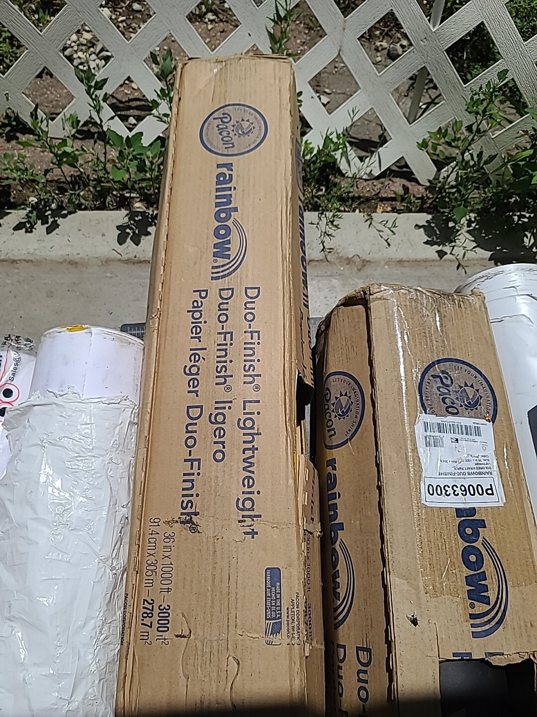 Pacon Rainbow Duo-Finish Paper Roll 36"W x 1000'L Canary (0063080) P0063080