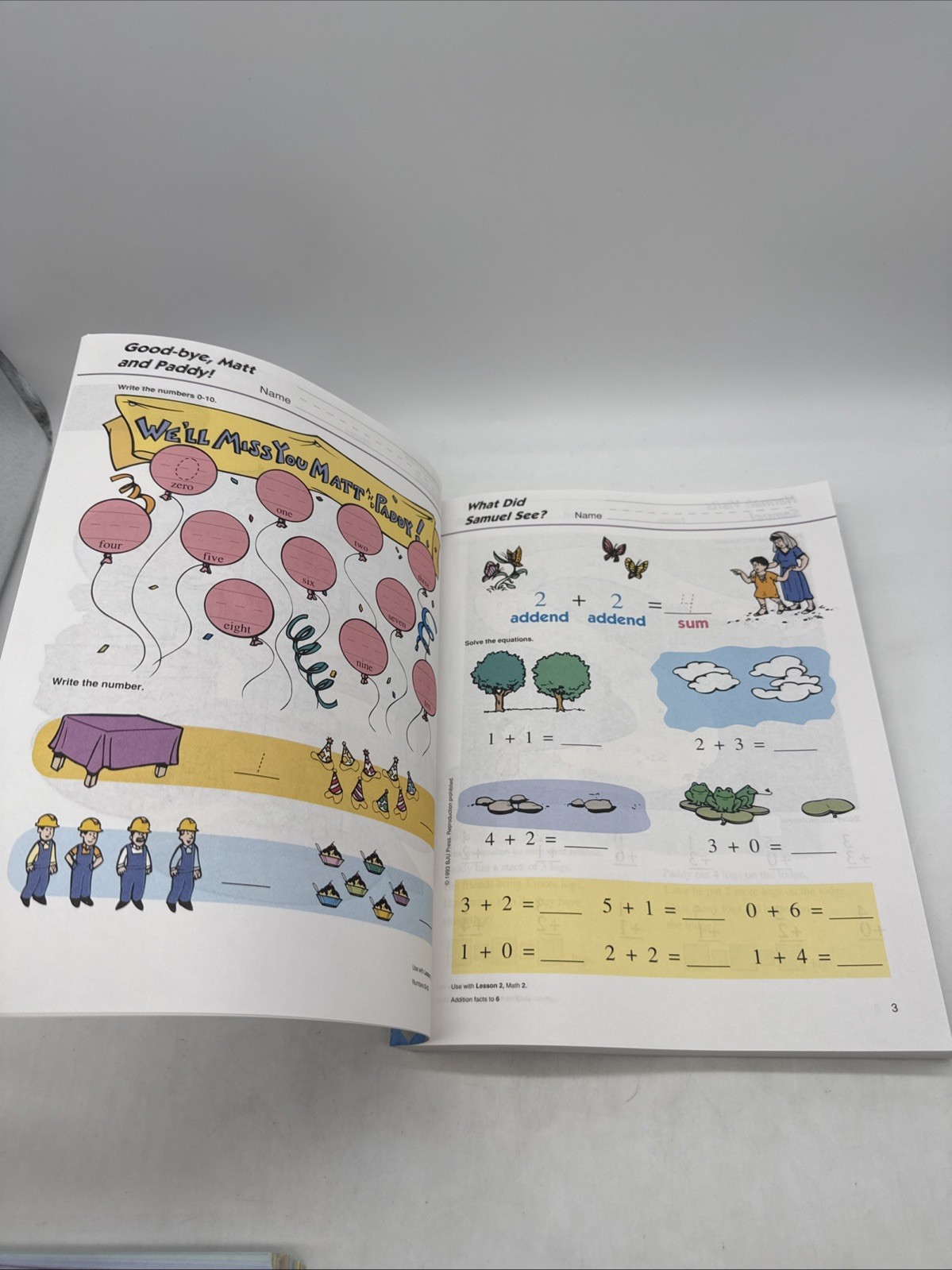 Bob Jones Math 2 Student WorkText (2nd Edition) 2nd Grade NEW