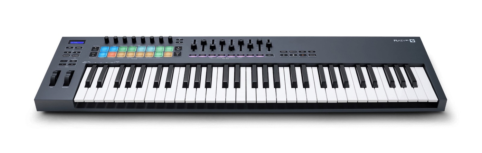 Novation FLkey 61 Key MIDI Keyboard Controller for FL Studio+X Braced Stand