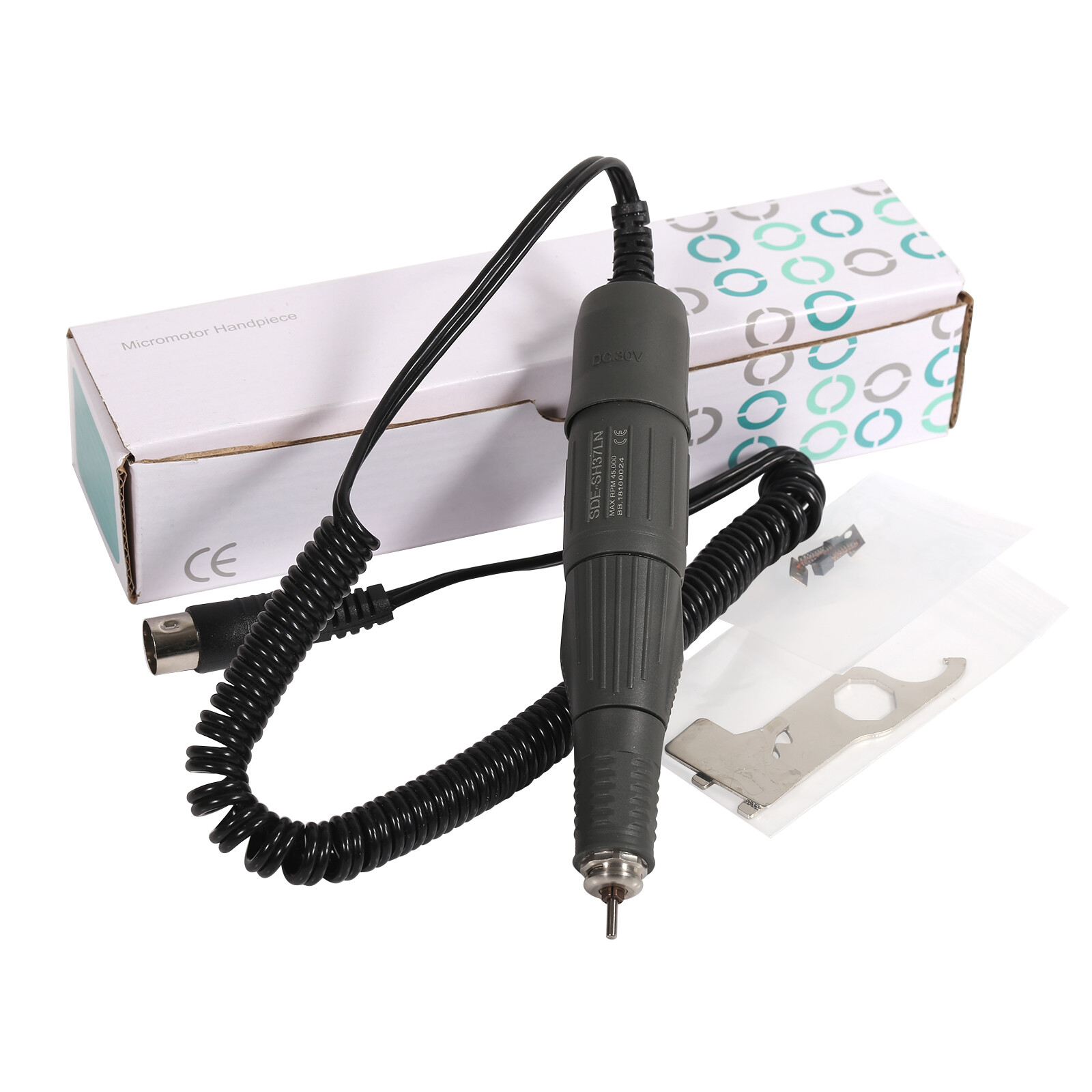 Electric Marathon Micromotor 45K RPM Polishing Handpiece Dental Lab 45000 R.P.M