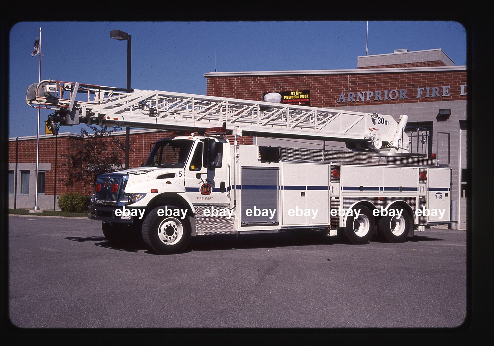 Arnprior Ontario 2003 International 1980 Thibault Ex WindsorFire Apparatus Slide
