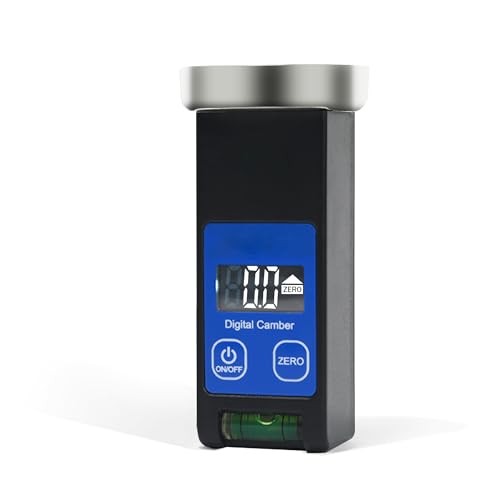 Universal Wheel Alignment Tool, Magnetic Digital Caster Camber Gauge, LCD