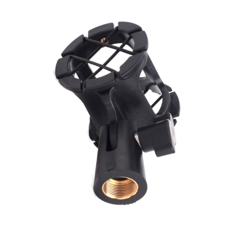 Handheld Condenser Microphone Shock Mount Clip Mic Holder Stand Professional