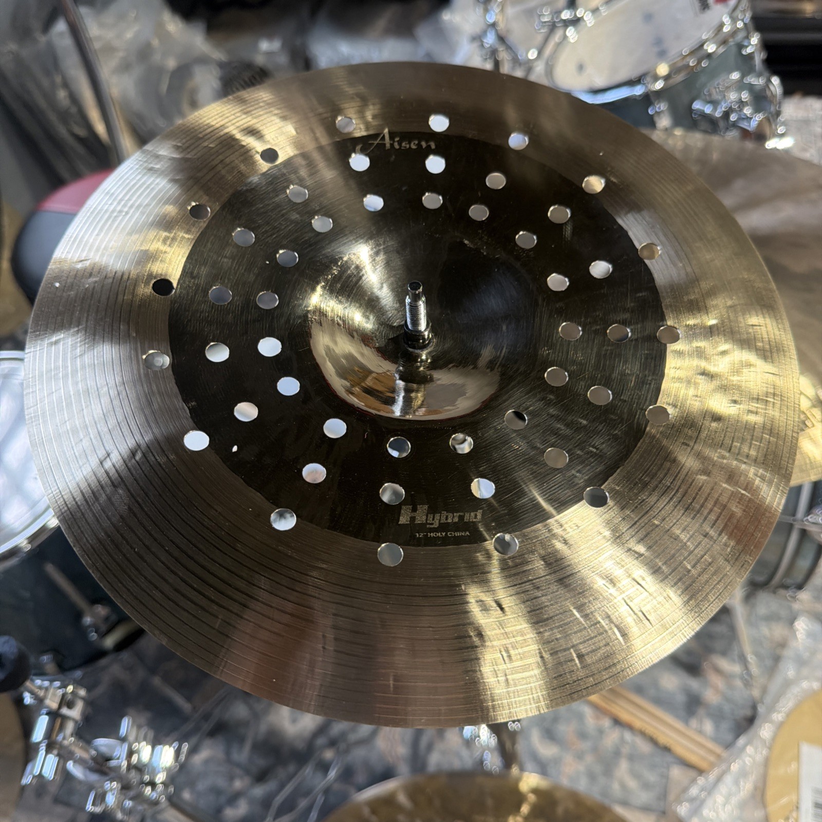 Aisen Cymbals 12” Hybrid Holy China B20