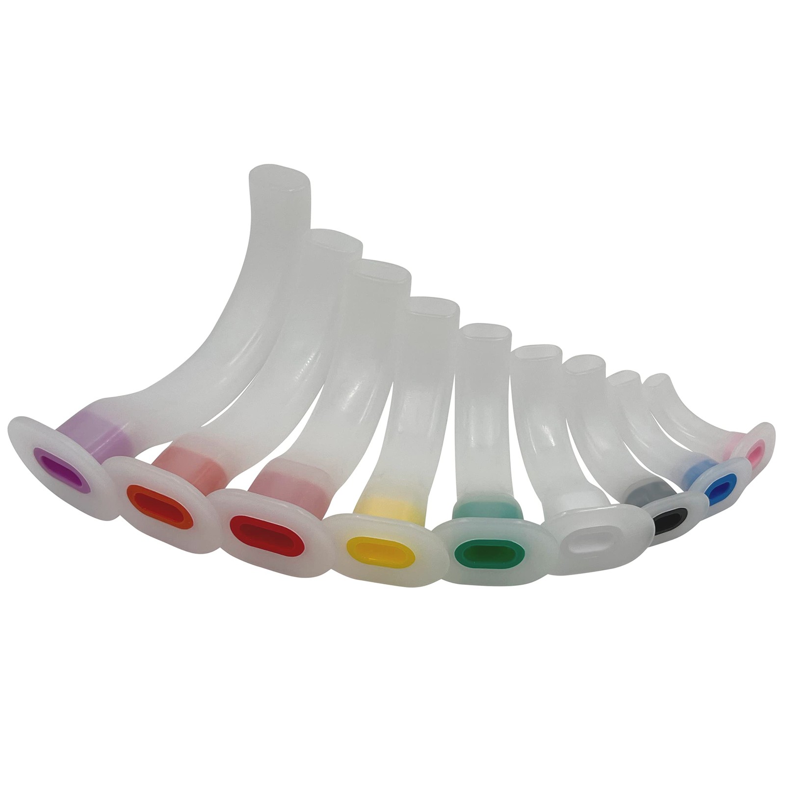 Guedel Style Oropharyngeal Oral Airway Kit 9 Pack, EMT Supplies, EMS...