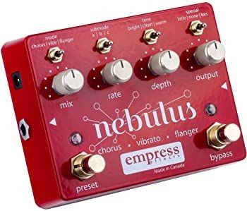 Empress Effects Nebulus Modulation Chorus Flanger Vibrato Pedal