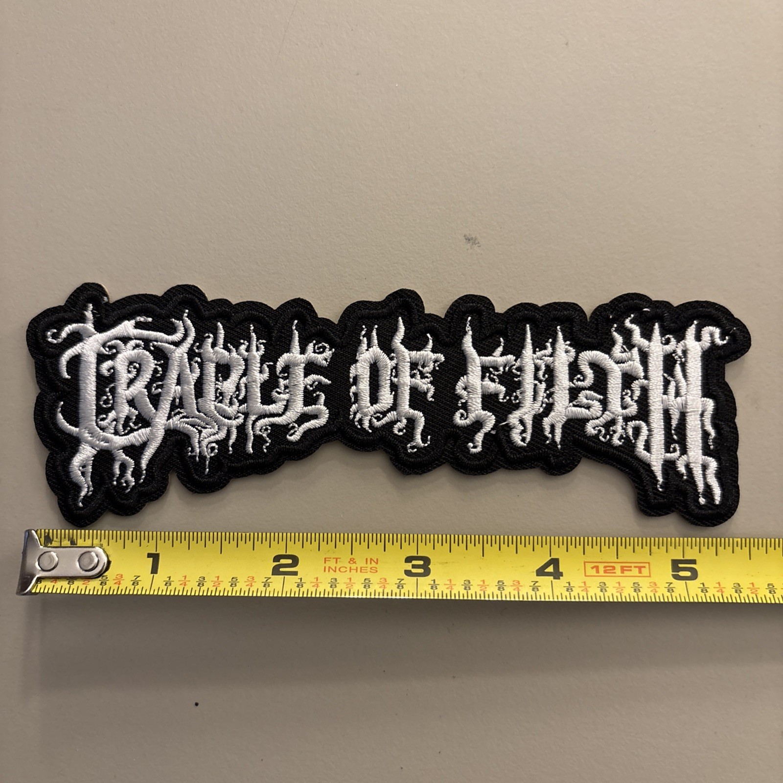 Cradle Of Filth (Sew / Iron on patch) Punk/Rock/Metal/Music/Art