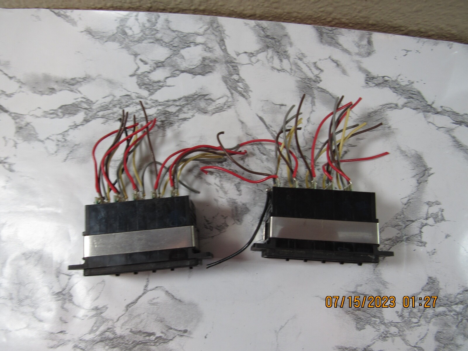 Qty. 2 Digitran Panel Plug-In 5-Digit Number Counter Modules Series 29000