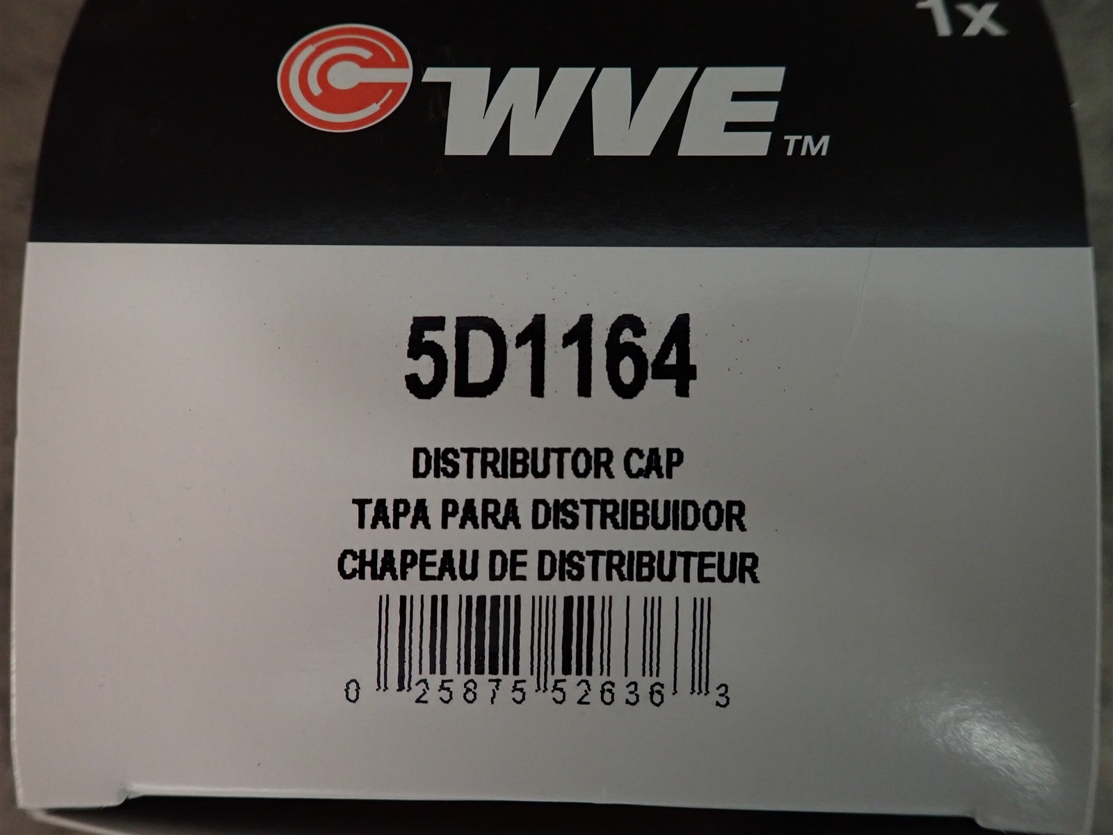 NEW WVE 5D1164 Distributor Cap (G220)