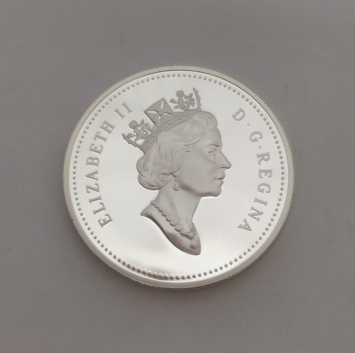 1995 CANADA SILVER DOLLAR HUDSON BAY CO.