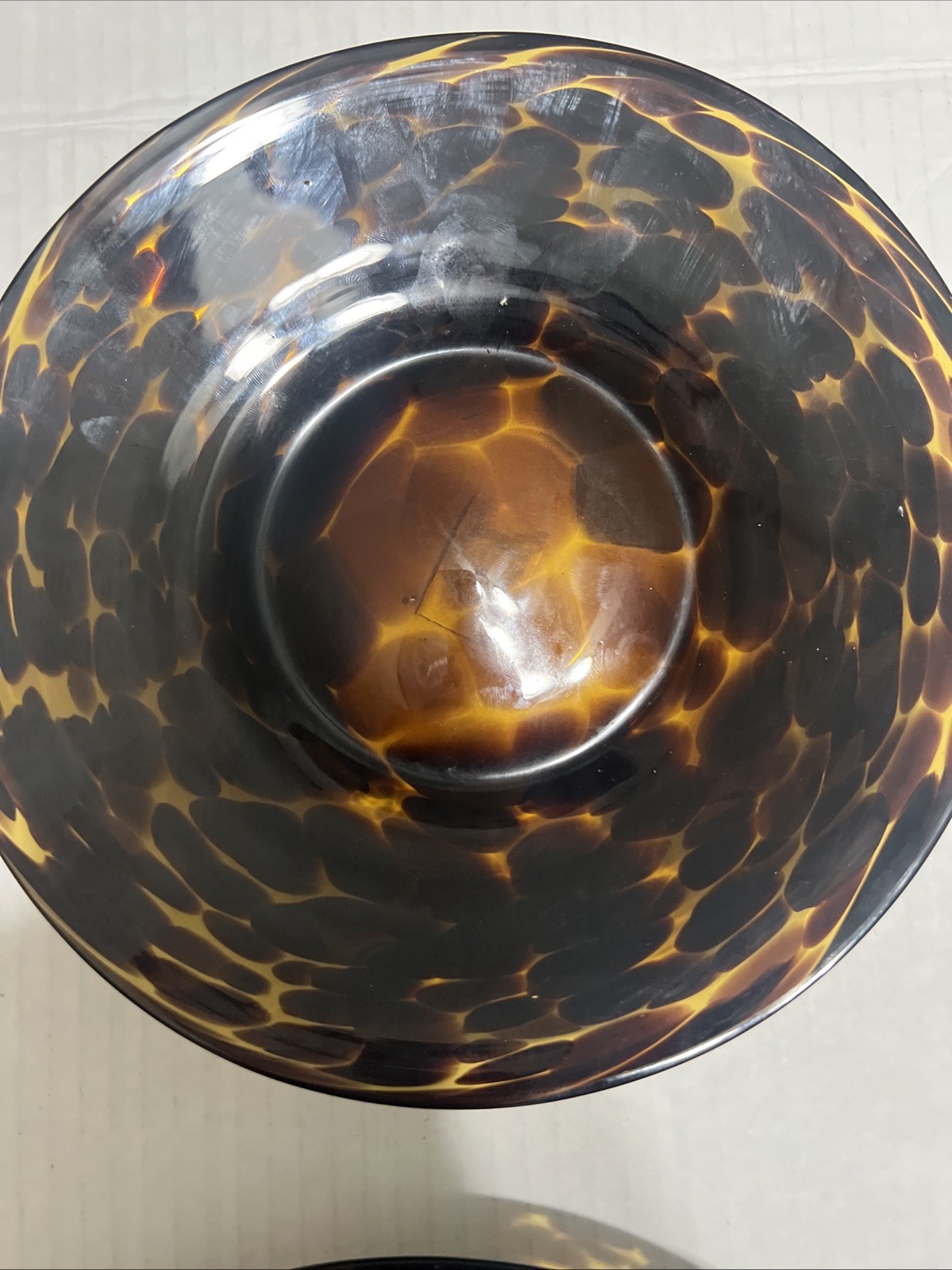 Pier 1 Imports Set 4 Tortoise Print Plates