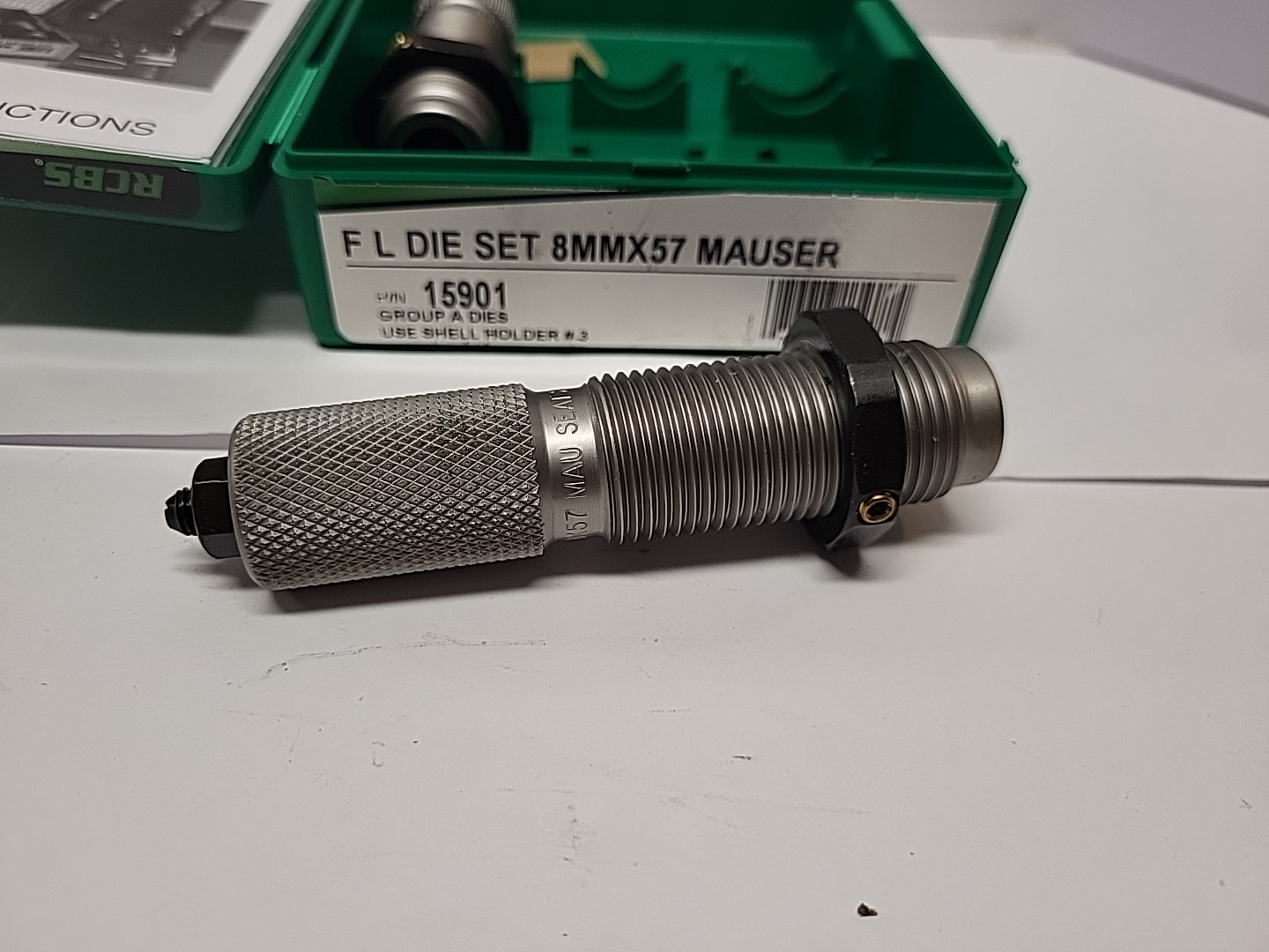 RCBS 8MMX57 MAUSER FL DIE SET 15901
