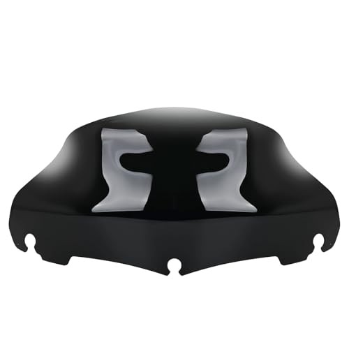 9" Motorcycle Wave Windshield Windscreen, Compatible with 2014-2023 Har ley
