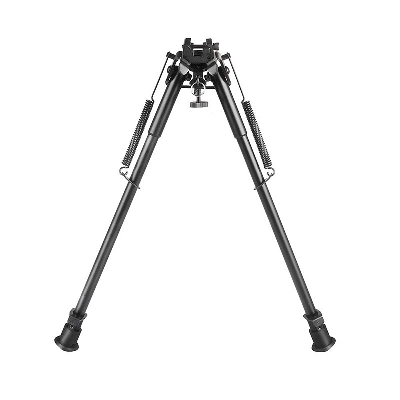 13-21inch Retractable Rifle Bipod Adjustable and Foldable with Spring Return