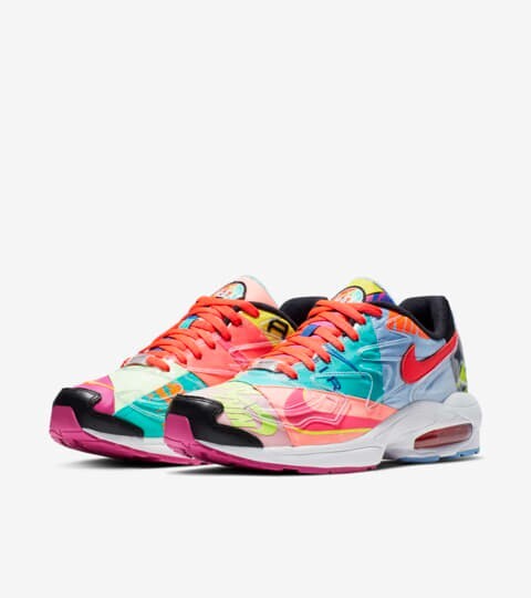 Nike BV7406-001 Air Max 2 Light Atmos Black Bright Pink Men's US 8-12 Authentic