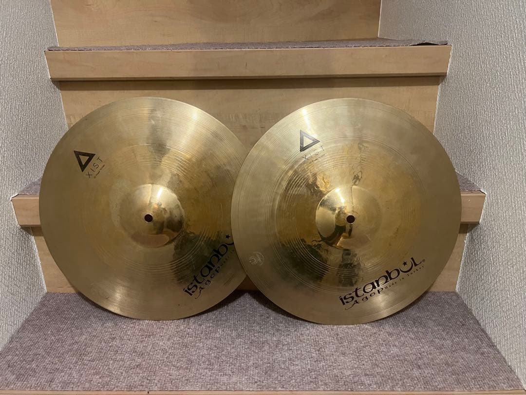 Zildjian Istanbul Agop XIST Power Hi Hat 15 Inch Pair Cymbals No Cracks